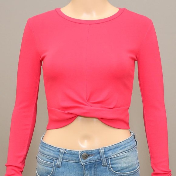 Zara Tops - ZARA Pink Crop Top